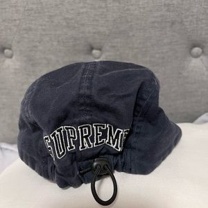 Supreme authentic navy blue hat.